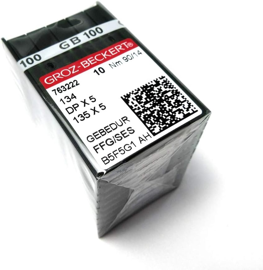 Groz-Beckert 100Pz 134R DPX5 Ago Per Macchina Da Cucire A Punta - Foto 9