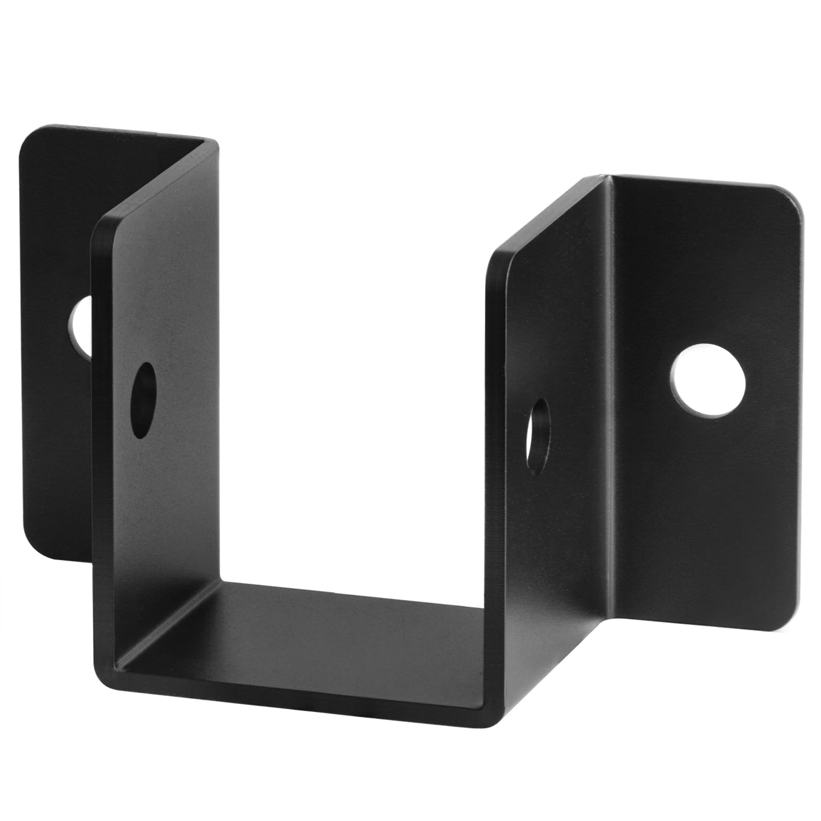 2 ganci per travi pesanti, larghezza interna: 8 cm, adatti per travi nominali 4x6, 4x8, 4x10, acciaio calibro 8