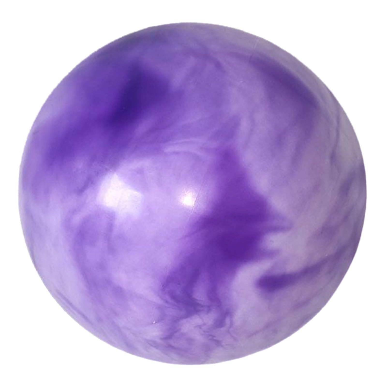 Yoga Exercise Ball, Anti-Burst Stability Mini Pilates Ball with Inflatable Straw for Easy Inflation, Ideal for Yoga, Pilates, Physical Therapy, Core Training Workouts (A)