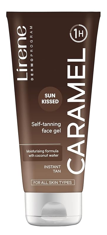 Lirene Gel Facial Autobronzeador Gradual Perfect Tan Caramel, 75 mL