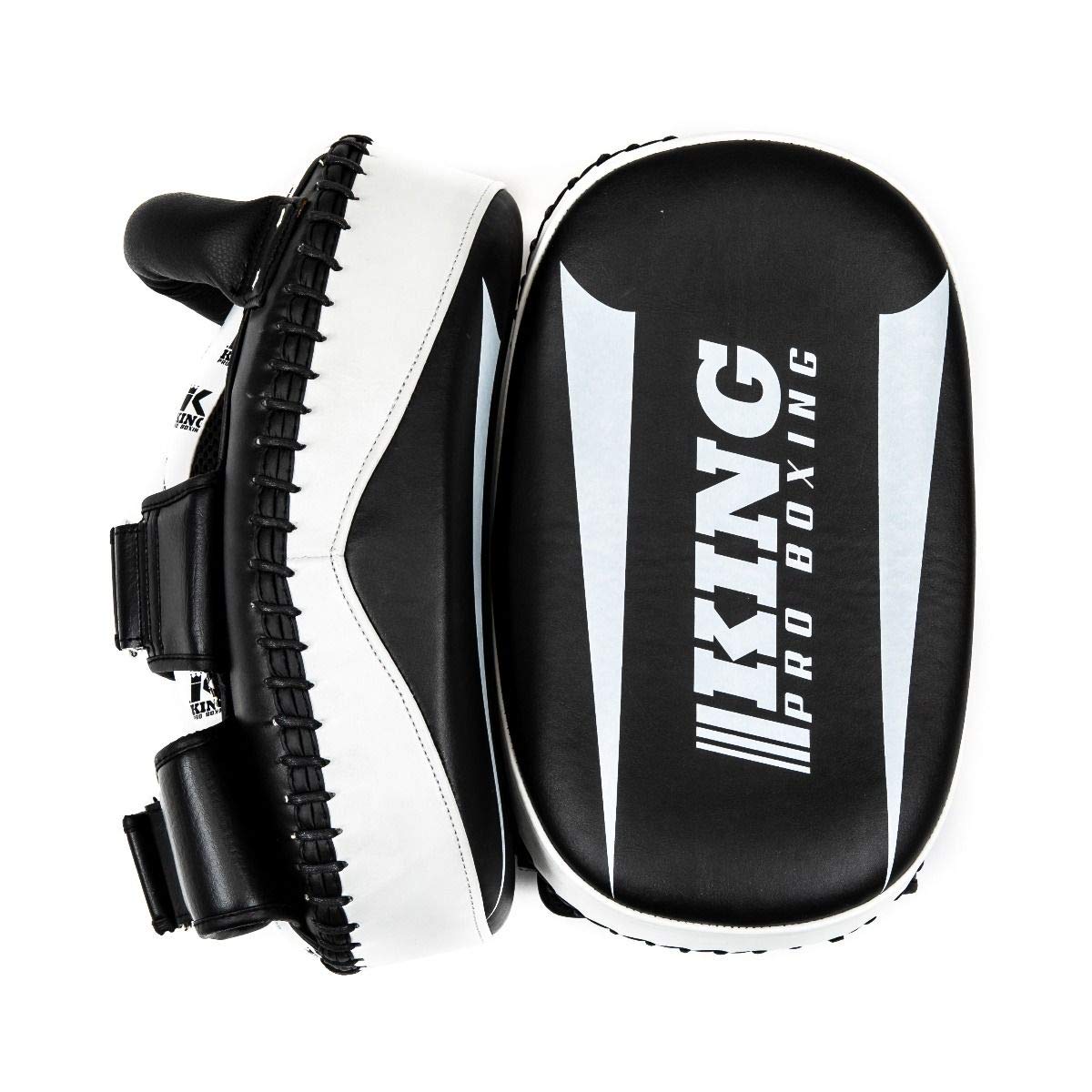 King PB Muay Thai Pratzen REVO KP 1 Paar - Premium Thai Pratzen Kick Polster Pads Schlagpolster