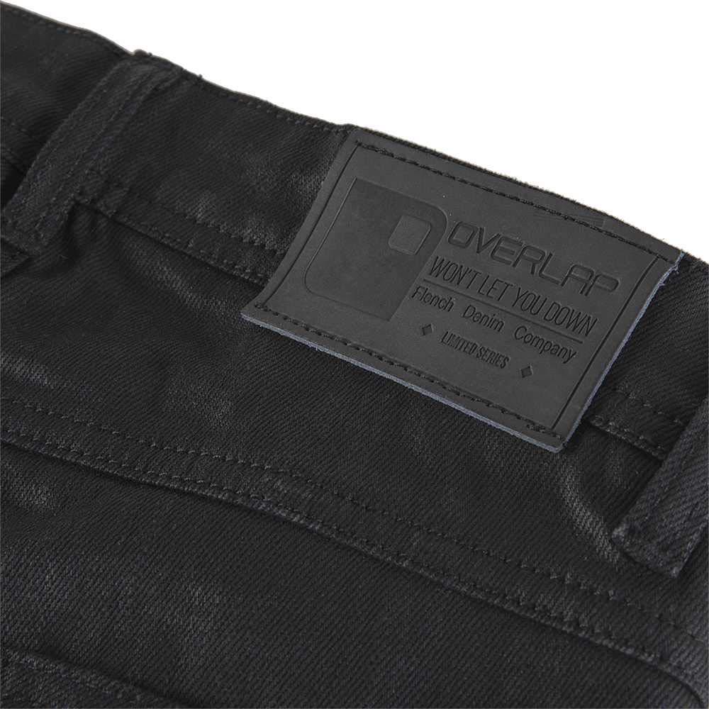 Overlap Donington Jeans Femme Homologue Route, Noir, Taille 30