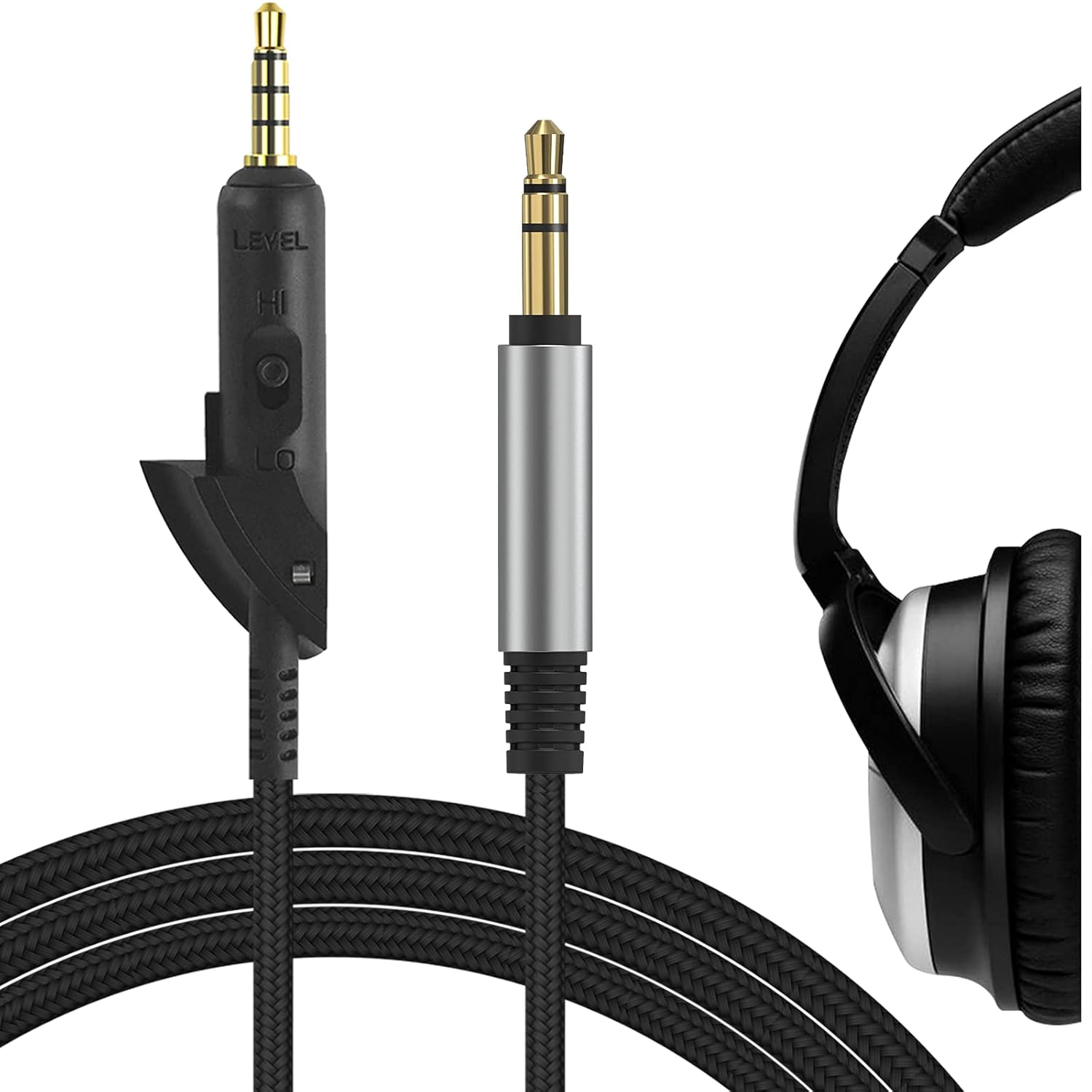 Geekria QuickFit Audio Cable Compatible with Bose