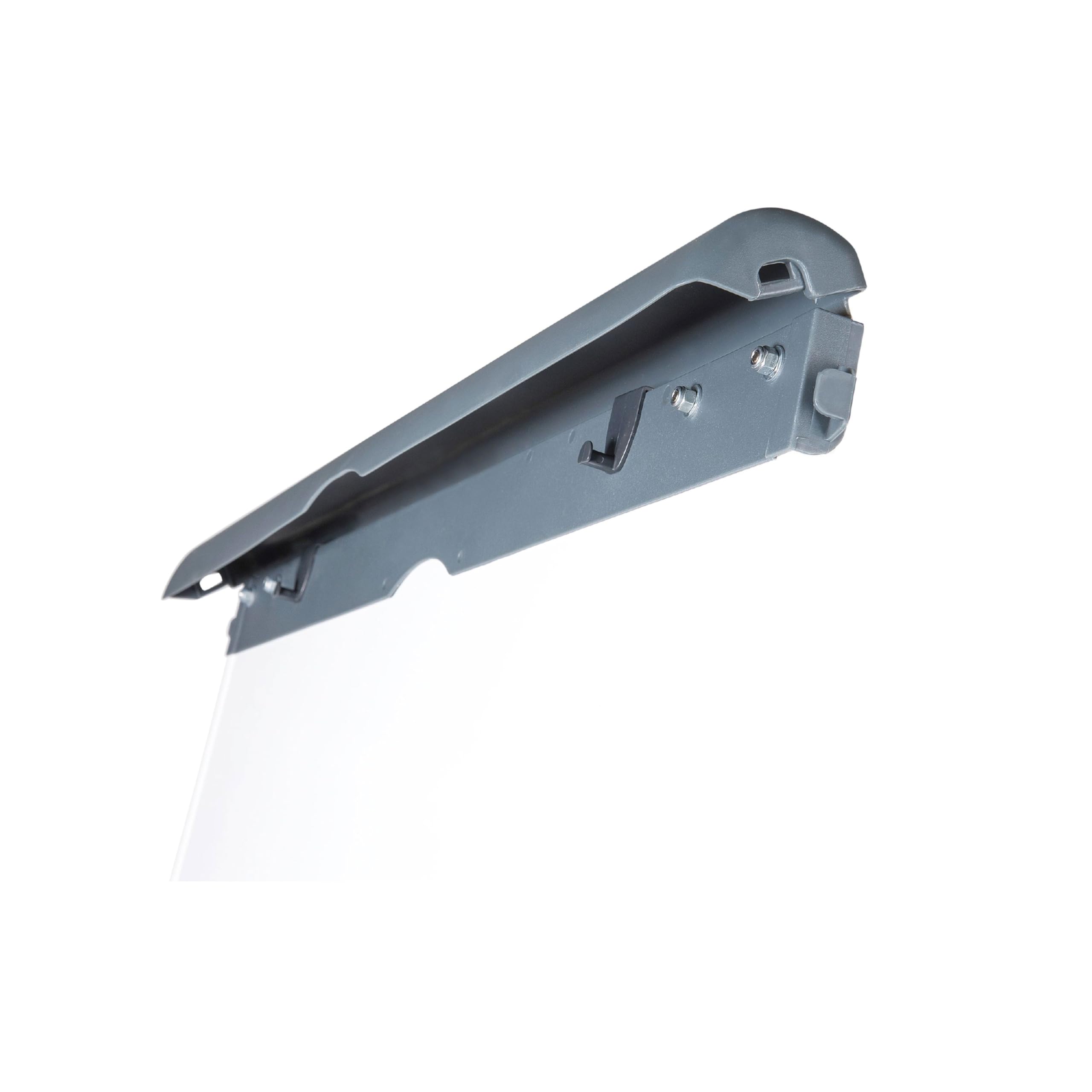 MAUL Flipchart MAULstandard 66x97 cm | Stabile Magnettafel mit Dreibein Gestell | Stufenlos höhenverstellbar | Für Papier in verschiedenen Formaten | Mit Ablage für Marker und Stifte | Grau