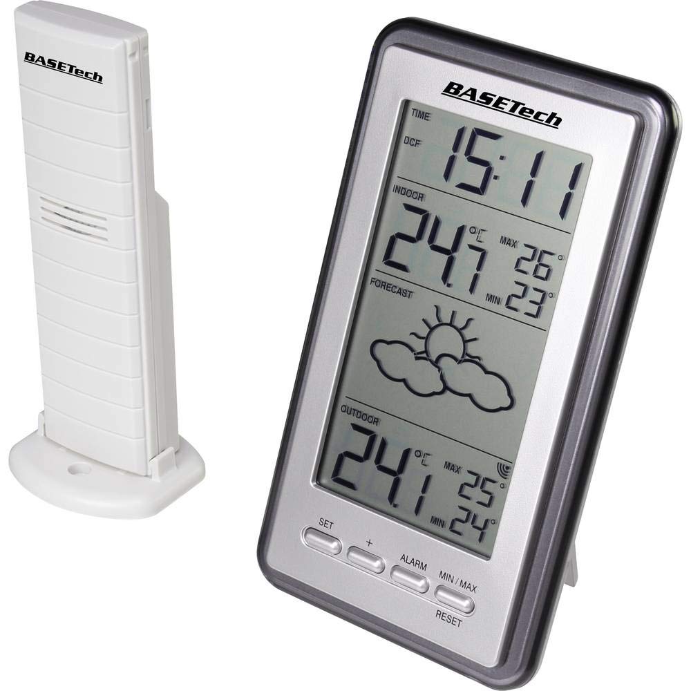 Basetech WS-9130-IT Funk-Wetterstation Vorhersage für 1 Tag