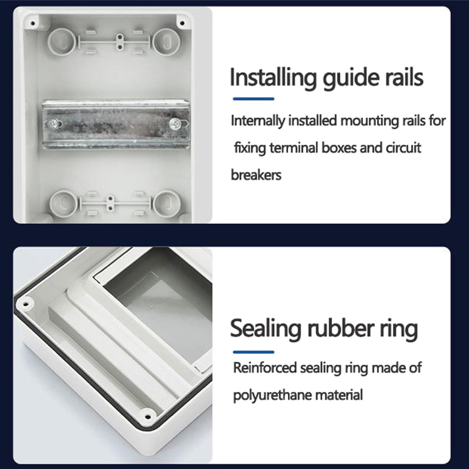 Weatherproof Electrical Box Efficient Outdoor Enclosure Circuit Distribution Outdoor Electrical Enclosure for Home Circuit