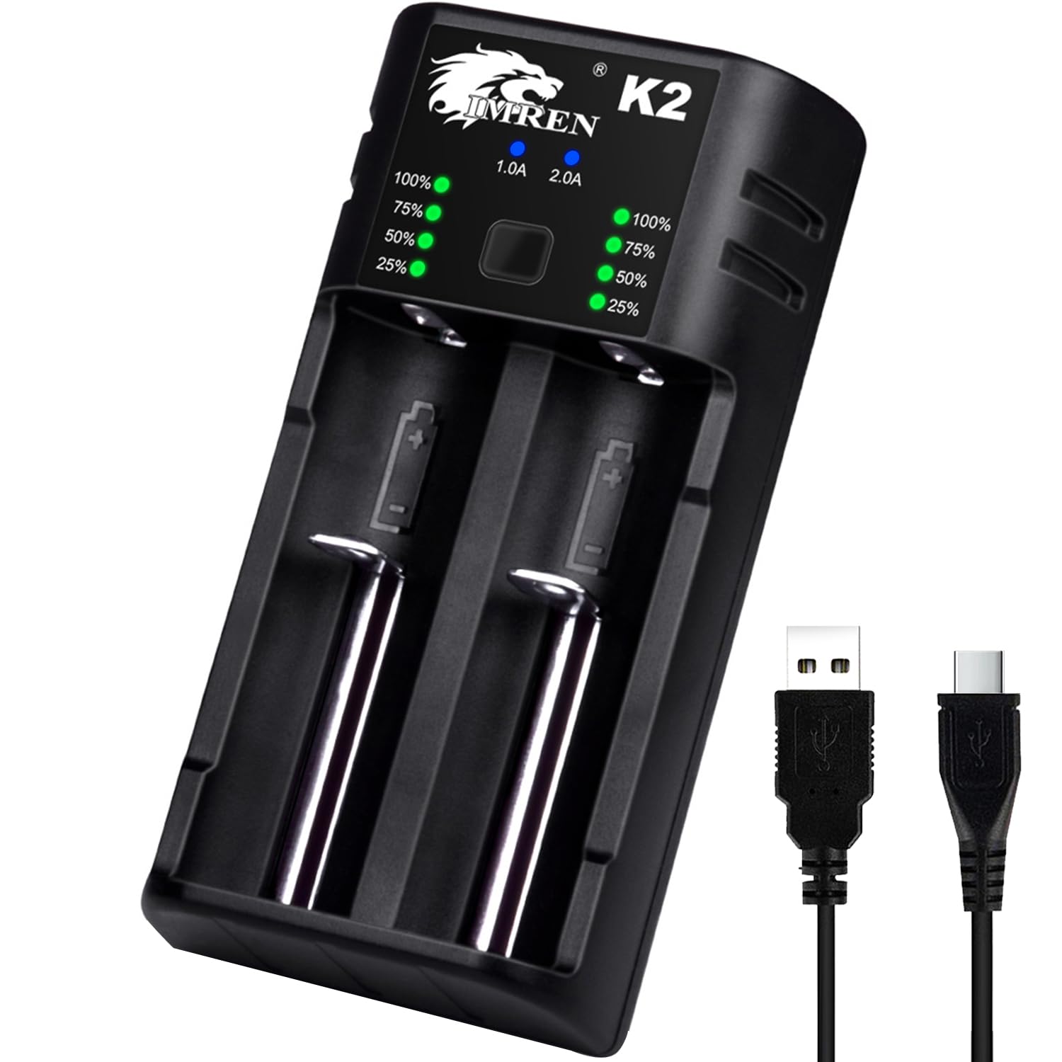 IMREN 26650 10400 Battery Charger