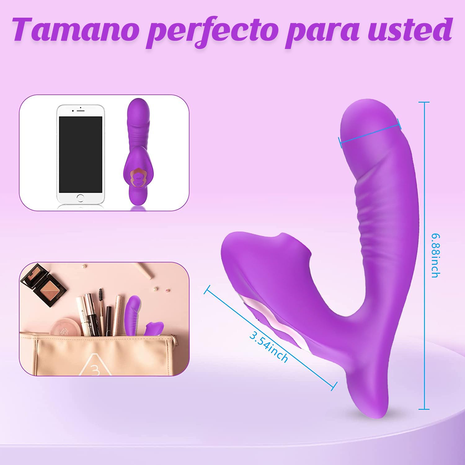 Vibradorador Mujer Juguetes Eróticos para Pareja Sexuales Vibradores Succionador de Clítoris Femenino Juguete Sexualmujer Vibradores Mujer Vibrator Sex Toys