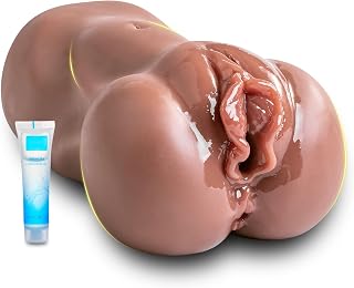 Pocket Pussies Sex Dolls for Men - Realistic Sex Dolls Pocket Pussy Male Masturbator with Lifelike Labia & Vagina & Anal Tunnel, Adult Sex Toys Stroker for Male Sex Play Game & Masturbation Pleasure