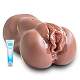Pocket Pussies Sex Dolls for Men - Realistic Sex Dolls Pocket Pussy Male Masturbator with Lifelike Labia & Vagina & Anal Tunnel, Adult Sex Toys Stroker for Male Sex Play Game & Masturbation Pleasure