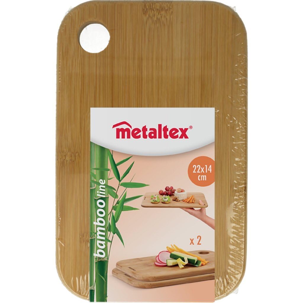 Tagliere in bambù, legno, Set da 2