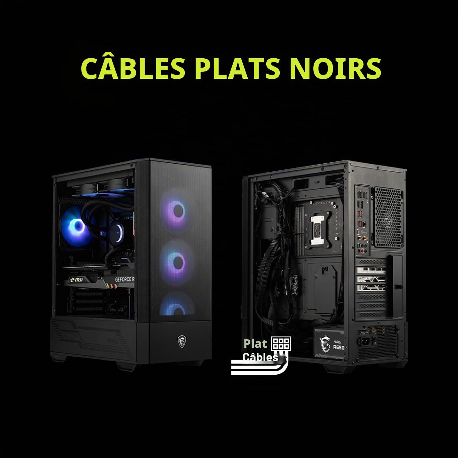 MSI PSU mag A650GL 80 Plus Gold Full Modular