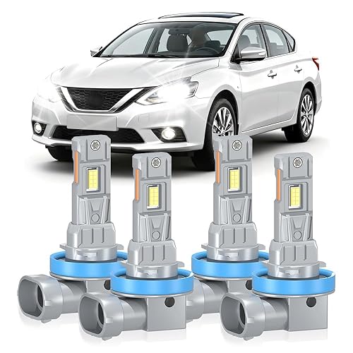 Compatible For Nissan Altima High Low Beams Lights Bulbs 2007