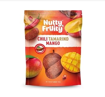 Nutty & Fruity Chili Tamarind Mango Dried Fruit Snack, 28 oz, Pack of 2