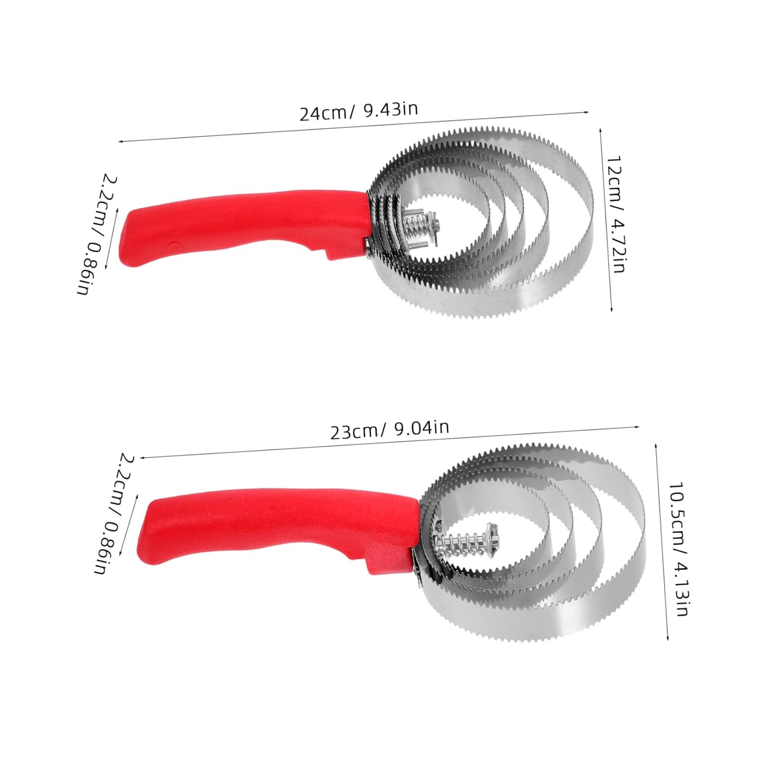 SUPVOX 2pcs Comfortable Grip Reversible Curry Comb Stainless Steel Grooming Brush for Dogs Cows Sheep and Horses Efficient Shedding Tool with Ergonomic Design for Use
