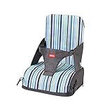 Nuby Travel Booster Seat &ndash; Compact and Foldable | Baby Sit Up Seat | Weaning Toddler Chair | Suitable for Ages 6 Months Plus Blue