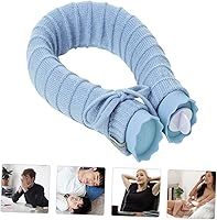 Vista 6 de Bolsa de agua caliente en forma de U con material de fugas y funda extraíble lavable para preservación del calor frío para hombros y vértebras