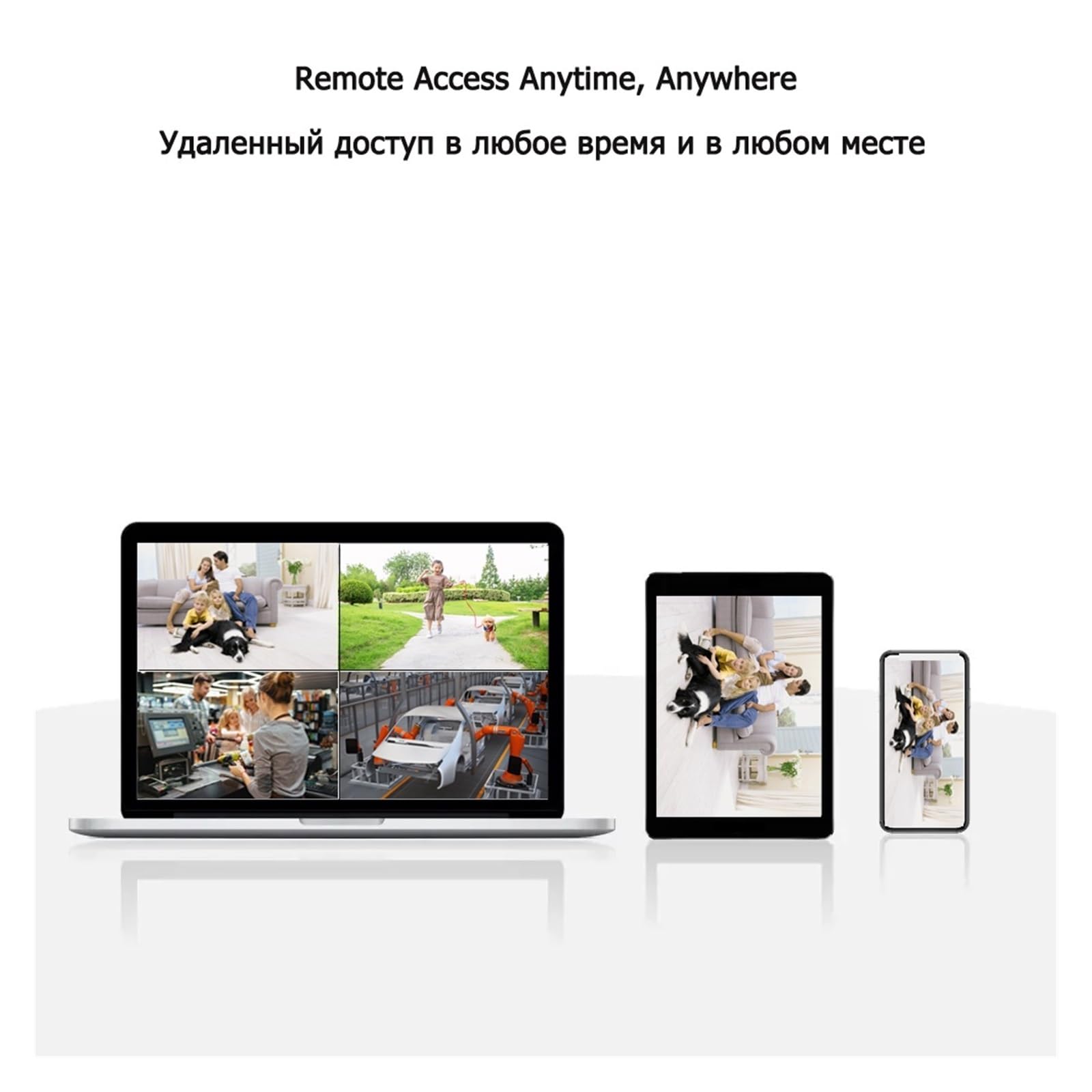 Cámara de Seguridad, De cámaras de Seguridad CCTV Kits analógicos AHD grabadora DVR de 8/4 Canales 8 Uds Opciones 2MP 1080P Bullet Metal Video vigilancia(None)
