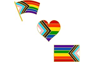 LGBTQ Pride Heart Pin