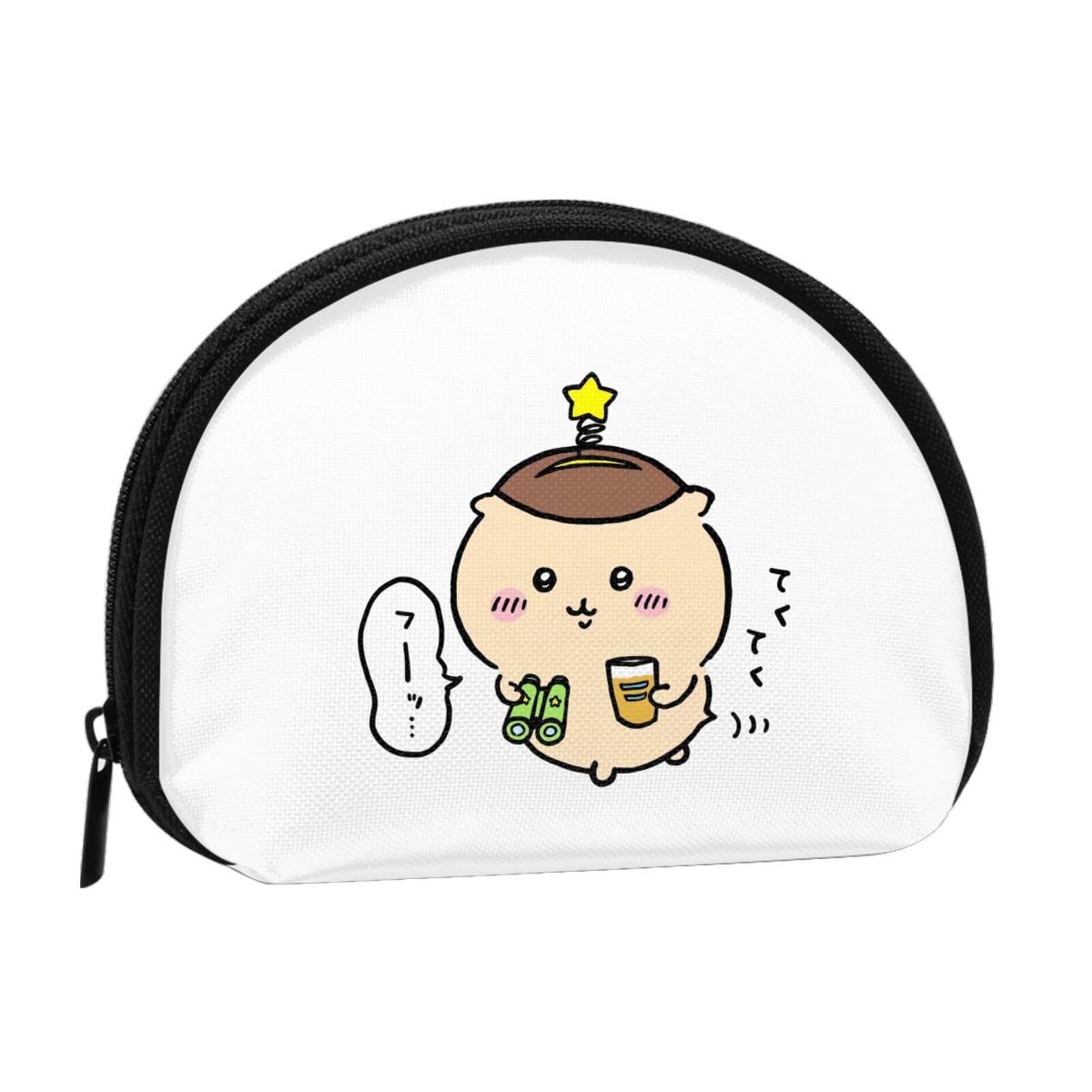 Amazon.co.jp: ちいかわ くりまんじゅう ミニ財布 半円型 小さい 