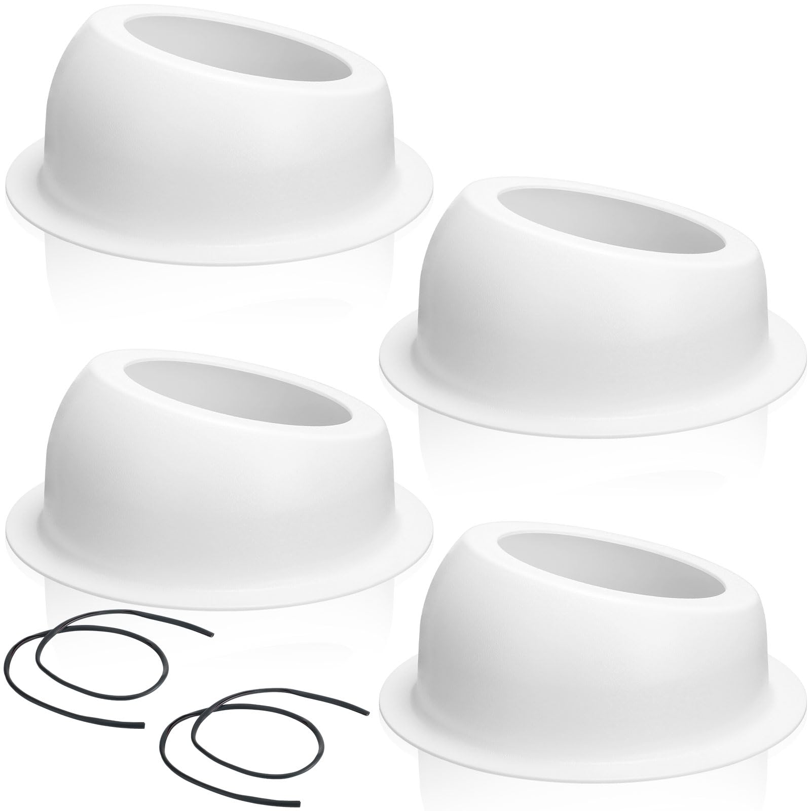 Amylove 4 Pcs 6.5-inch Speaker Pods