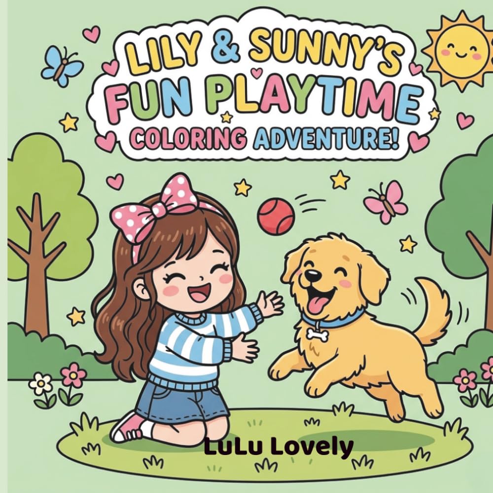 LILY & SUNNY'S: Fun Playtime Coloring Adventure!