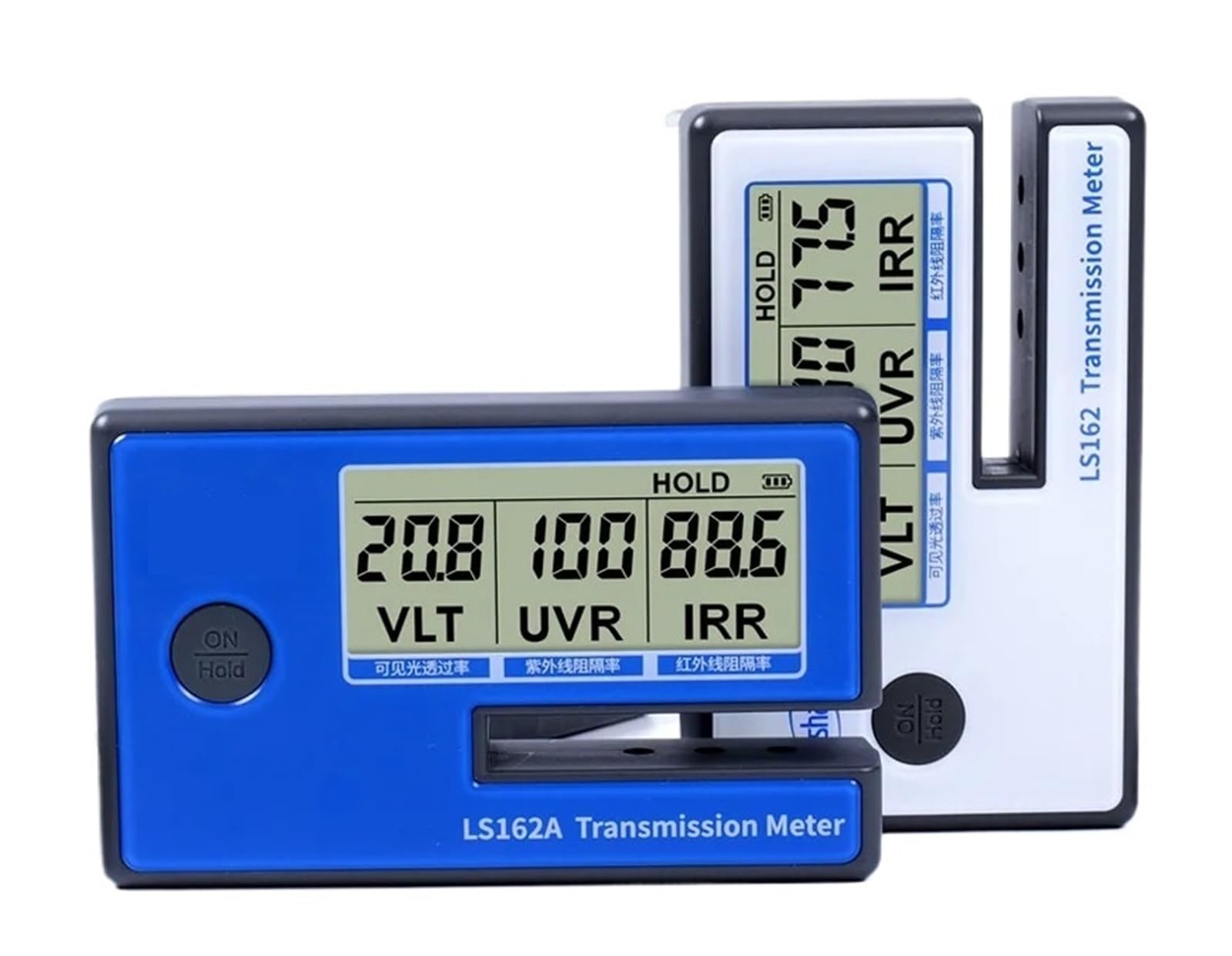 Probador de fibra óptica, Probador de película solar, medidor transmisión luz IR, UV y VLT for ventanas, for tintado vehículos LS162 LS162A(162A)