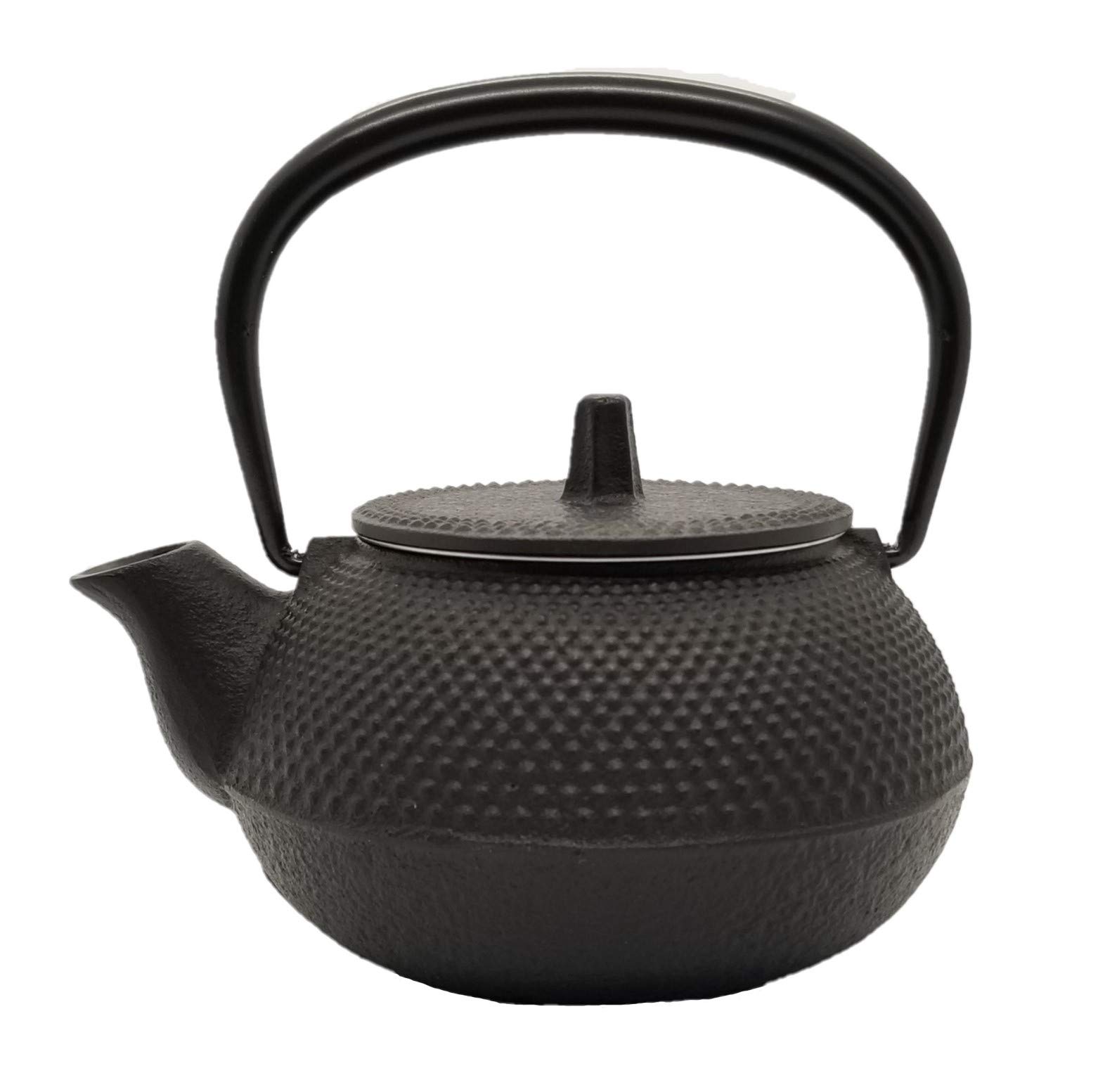 Iwachu Iwachu Iron Kettle and Teapot 3 Type New Arare Black Baked 0.32L No Enamel Direct Heat Possible Nanbu Ironware 12801 : Home & Kitchen