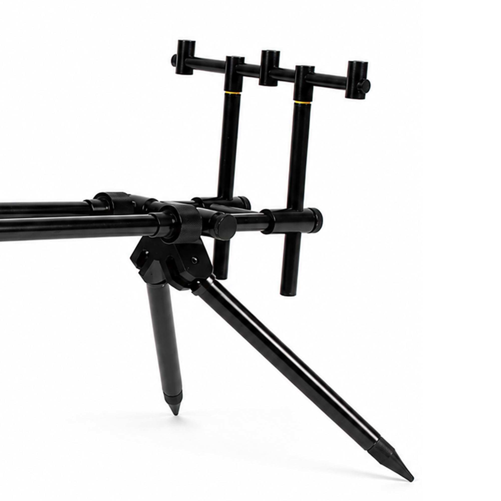 Edition VX3 - Rod pod leggero e regolabile - Compatto e resistente - Facile da montare - 3 canne - Borsa per il trasporto inclusa - Perfetto per brevi sessioni notturne e diurne