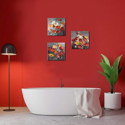 Miniatura 104 de Lienzo decorativo en blanco y negro para pared, decoración de dormitorio, paisajes de ciudades rojas, impresiones, obras de arte modernas para sala