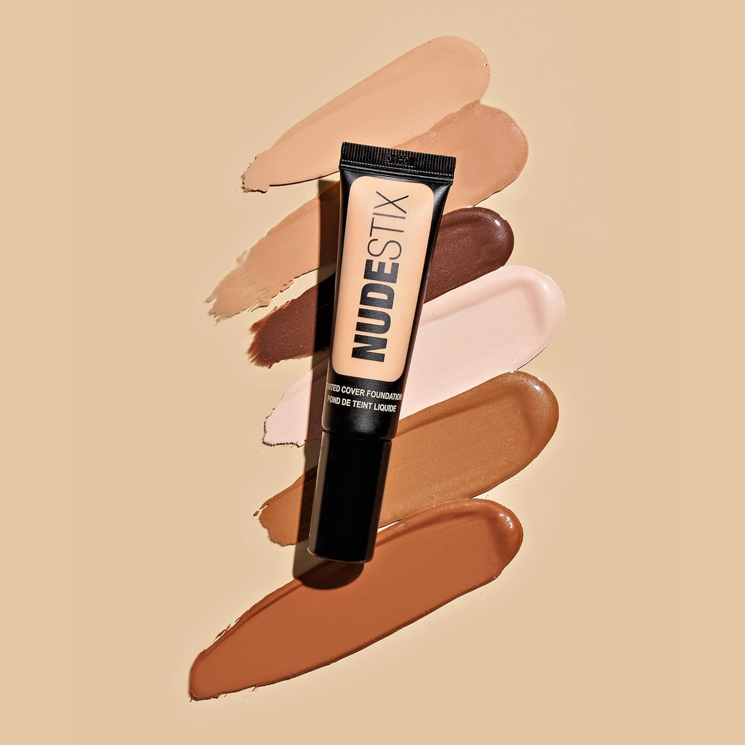 Nudestix Tinted Cover Liquid Foundation – Lightweight, Buildable Coverage for a Natural Radiant Finish | Hydrating Formula with 18 Botanical Extracts | Clean, Vegan Makeup - Image 5