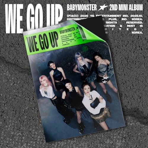 BABYMONSTER 2nd MINI ALBUM [WE GO UP] WE Ver.（韓国盤）【正規輸入盤】