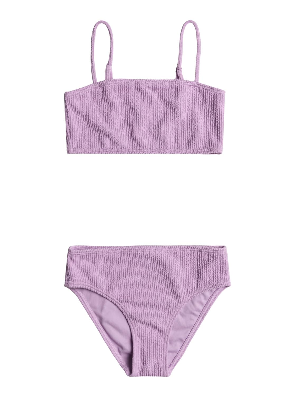 Roxy Aruba - Conjunto de Bikini Crop Top para Niñas 6-16 ERGX203548.