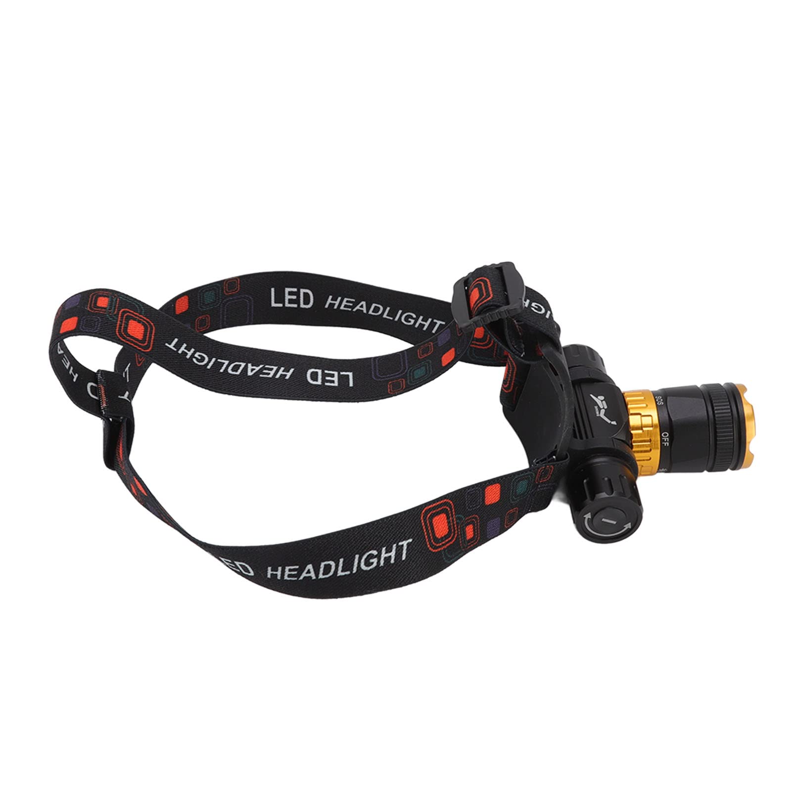 Cryfokt Lampada Frontale Subacquea 5000LM, 100m, Rotazione 180°