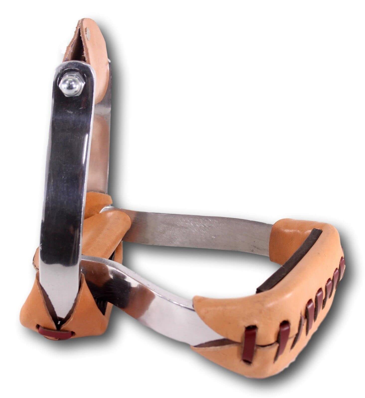D.A. BrandAngled or Off Set Aluminum Western Stirrups Horse Tack