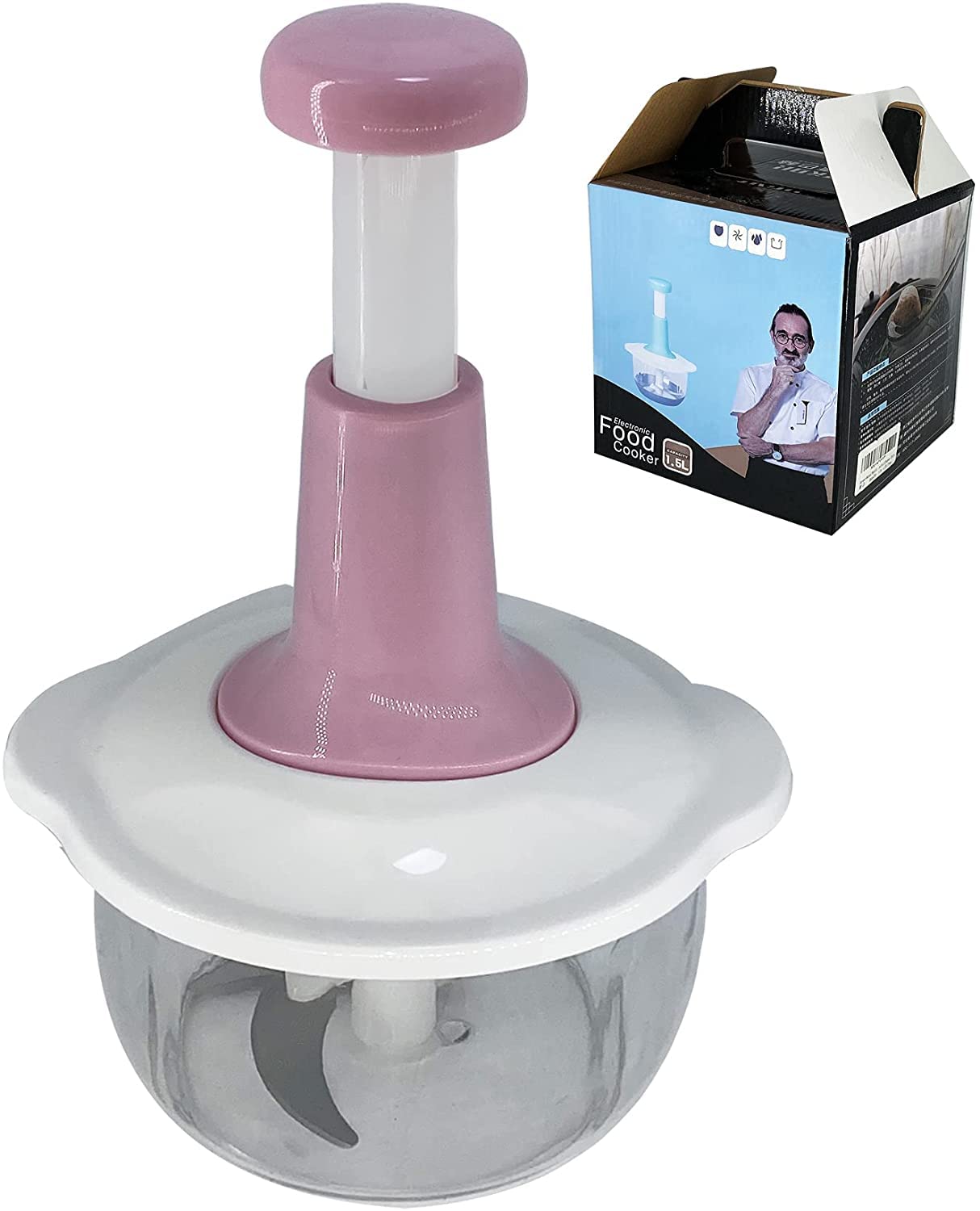 Buy Multipurpose Express Food Chopper Durable Manual Hand Held Chopper