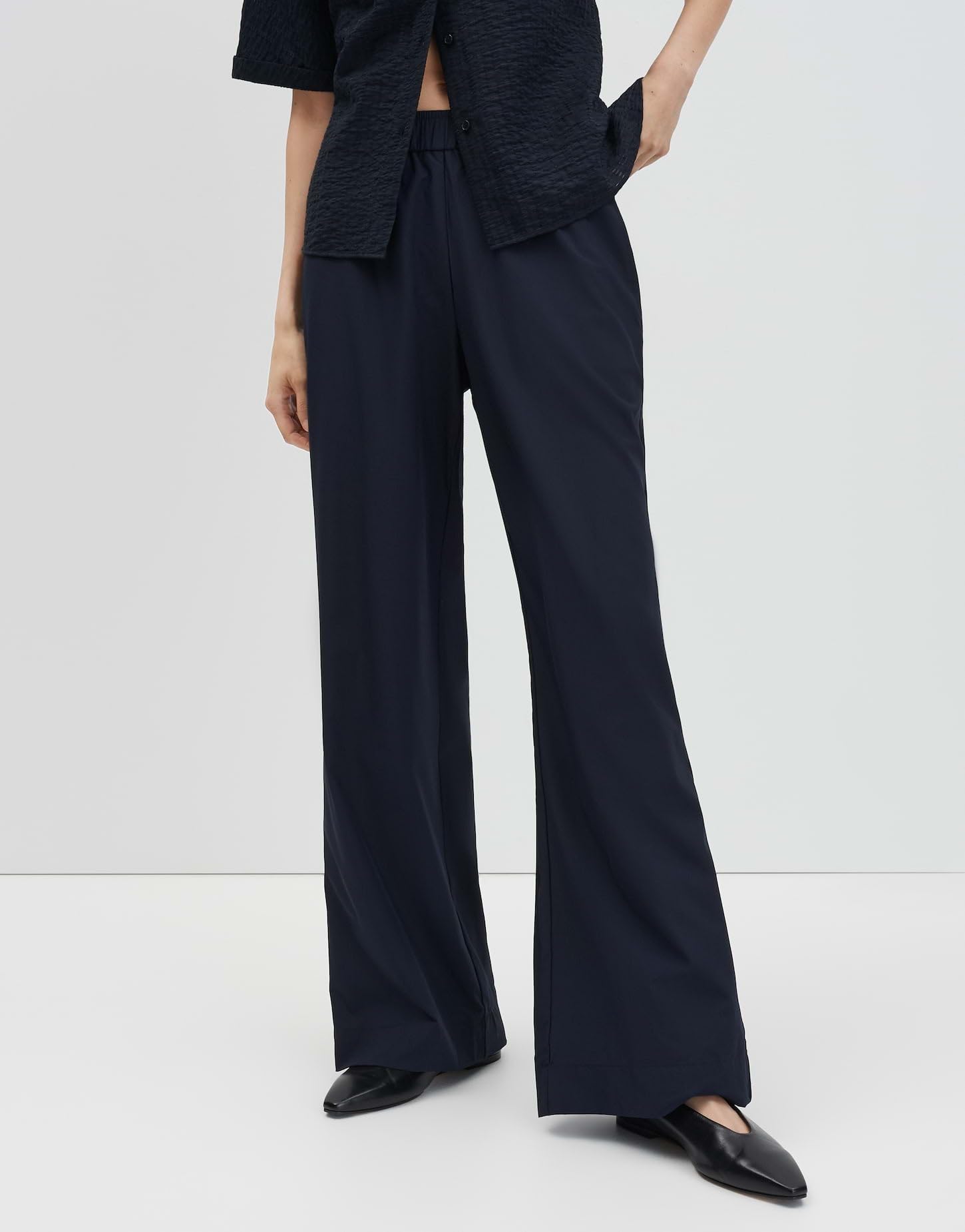 someday Damen Wide Leg Pants | Schlupfhose Charlie Wide Ease mit Komfortbund