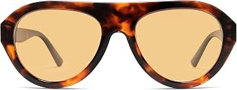 Polarized Aviator Sunglasses Womens Mens AR82384 | Retro 90s Trendy Round Pilot Sun Glasses Single Bridge