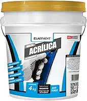 Massa Acrílica em Pó - Balde 4KG Fácil Aplicação Resistência a água blocos cerâmicos blocos cimentícios drywall
