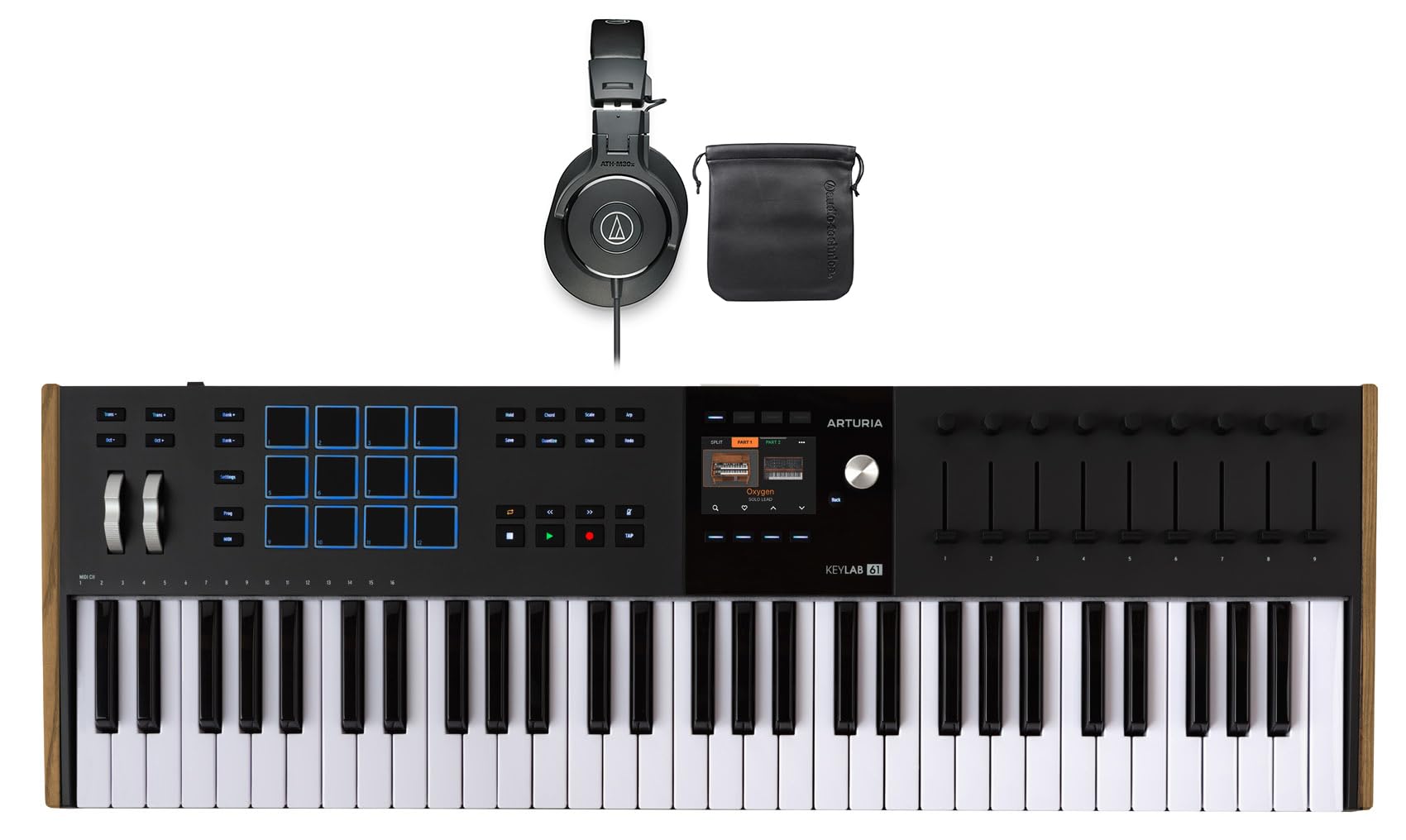 Amazon.com: Arturia KEYLAB 61-Key MK3 Black USB MIDI Controller