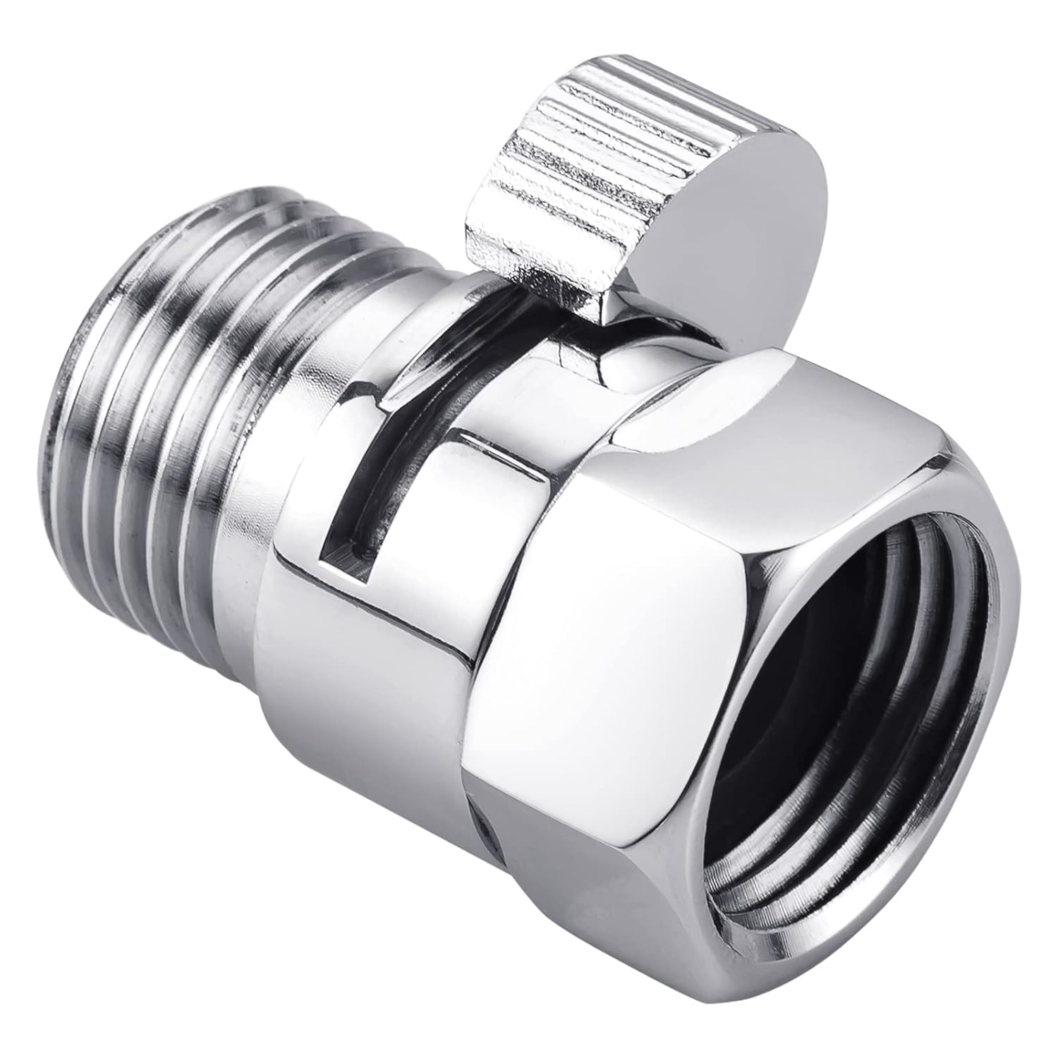 Water Flow Control Valve, Arofa Shower Head Shut Off Valve Solid Brass