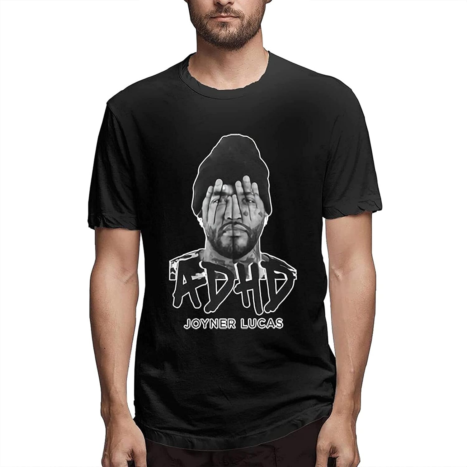 Amazon メンズジョイナールーカス A D H D Tシャツノベルティシャツ夏服 Tシャツ通気性 Black Large Tシャツ カットソー 通販 Amazon メンズジョイナールーカス A D H D Tシャツノベルティシャツ夏服 Tシャツ通気性 Black Large Tシャツ カットソー 通販