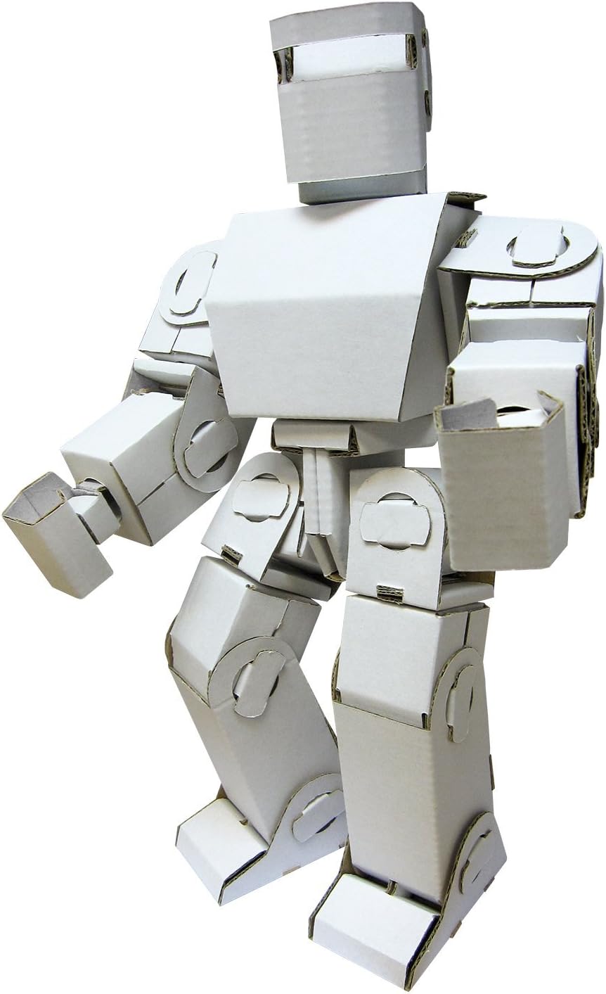 Mini Robot Adam DIY Cardboard Toy- 7.4" x 3.5" x 15.5"