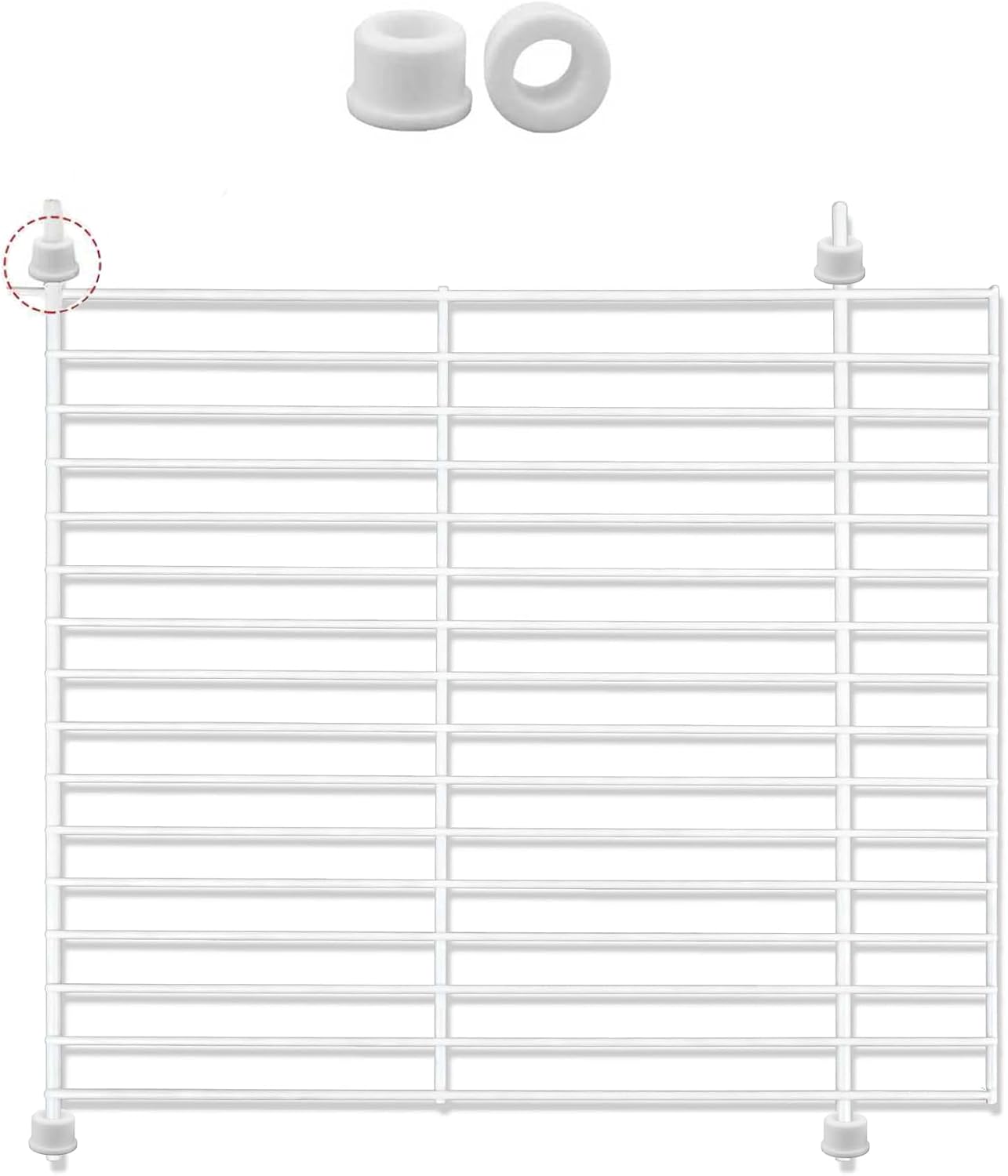 241657504 Wire Shelf Part Fits for Frigidaire、Kenmore、Crosley、Westinghouse、Gibson Refrigerator,Replacement for 1157303, 240338704, Ah1148757, Ea1148757, Ps1148757, B0081e8lbc Etc