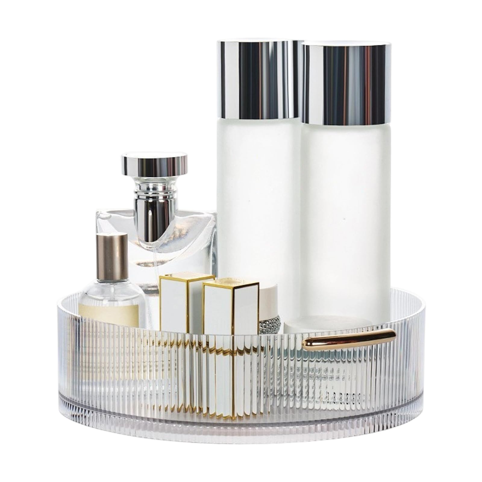 Zxfdsfdbnm Multifunctional Storage Box with Rotating Designs for Easy Access to Cosmetics and Small Items Home Bathroom Setting Rotating Cosmetic Box