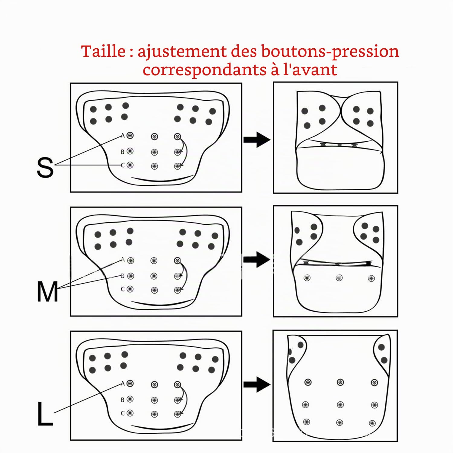 Teamoy (2 Paquets) Couches de Bain Lavables pour Bébé Jusqu’à 3 ans, Maillot de Bain Ajustable pour Garçons et Filles, Avion + Sourire