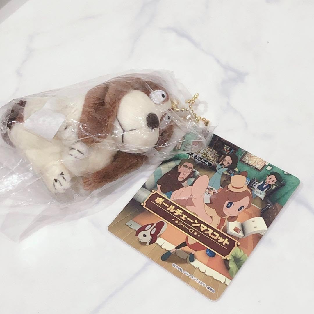 レイトン ミステリー探偵社 シャーロ マスコット キーホルダー