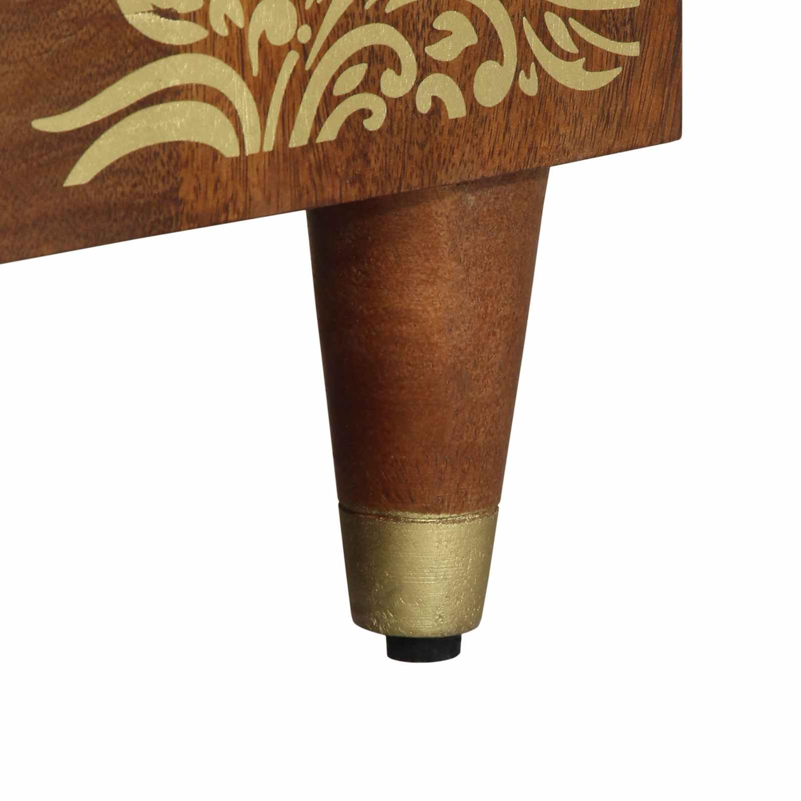Komody vidaXL 2 szt Miodowy brąz 60x33.5x75 cm Solidne Drewno Mango