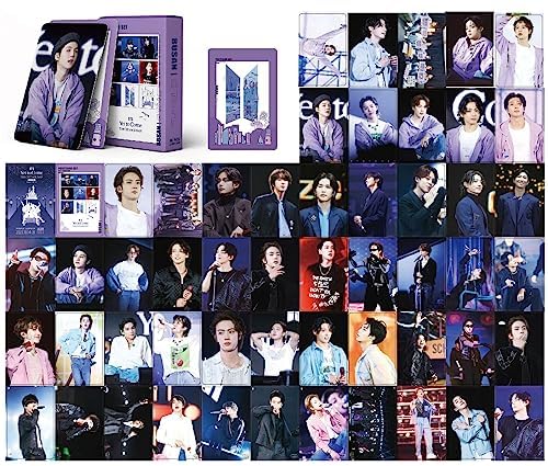 BTS Photocard 54Pcs,Kpop BTS Lomo Cards,BTS Merchandise,BTS Mini Picture Cards BTS Cards,Bangtan Boys Photocards (Set E)