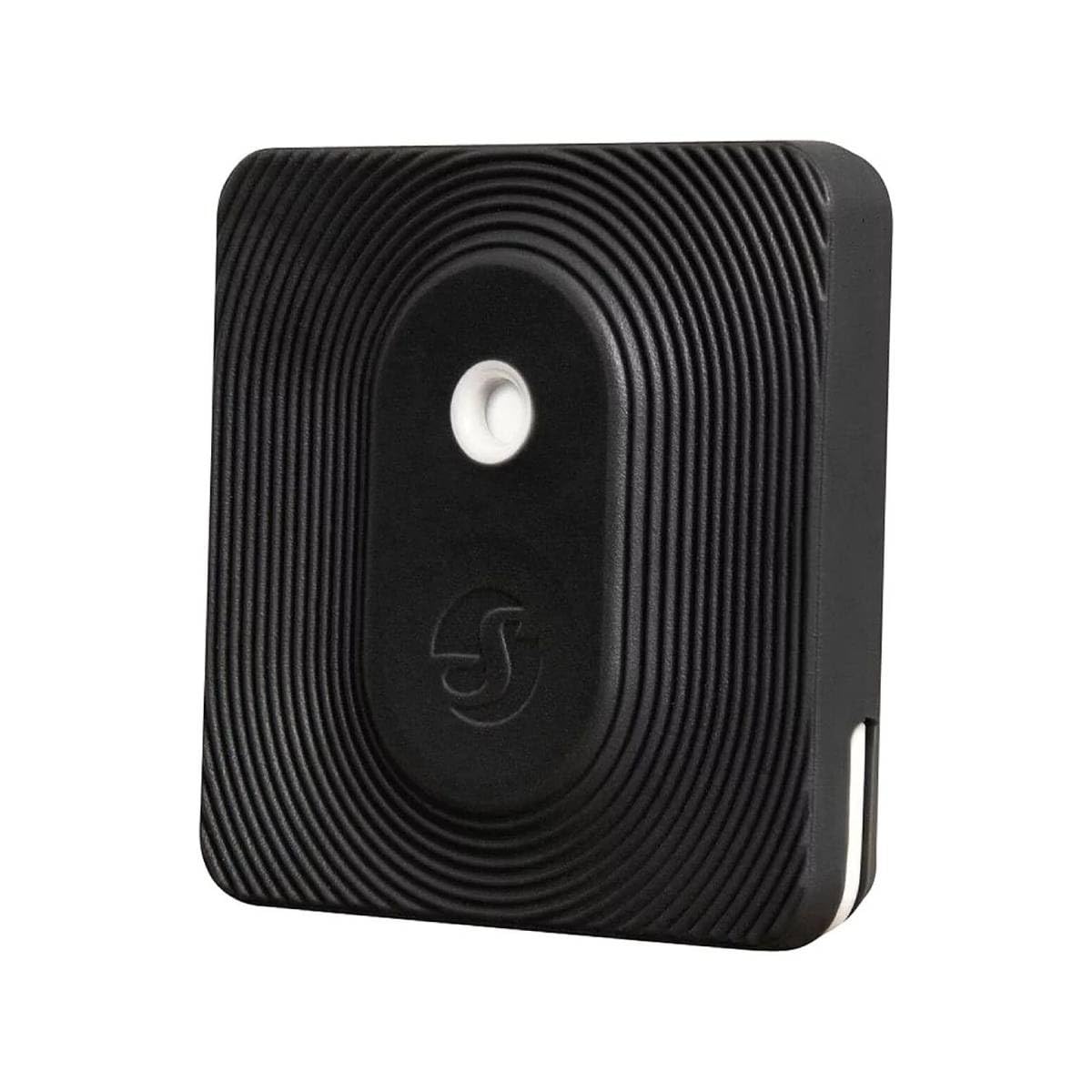 Shelly Wall Display Noir + Blu H&T Noir – Kit domotique Wi-Fi, Panneau de contrôle avec relais interrupteur 5A et Capteur de température et d’humidité, Fonction thermostat, Mesure consommation énergie